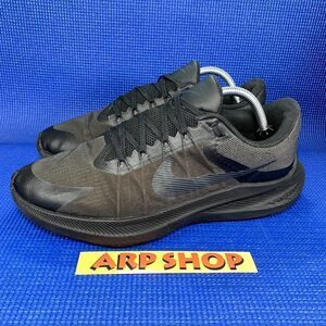 NIKE ZOOM WINFLO 8 Men`s Size 10 - Black Running Shoes Sneakers CW3419-002